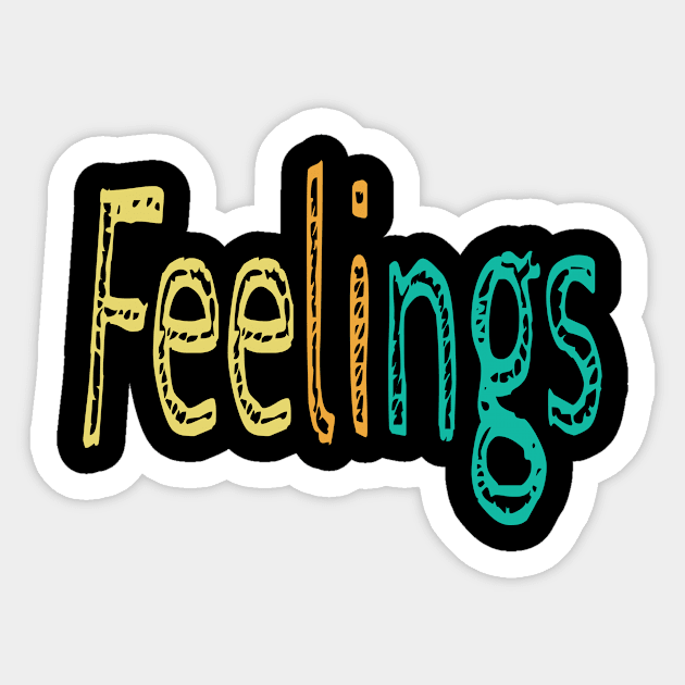 Feelings Sticker by TEEKRID